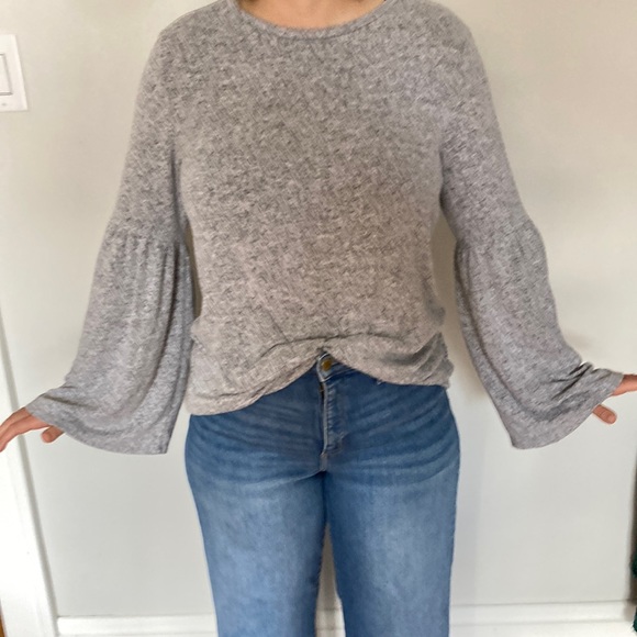 Philosophy Sweater with Bell Sleeves - Picture 2 of 8